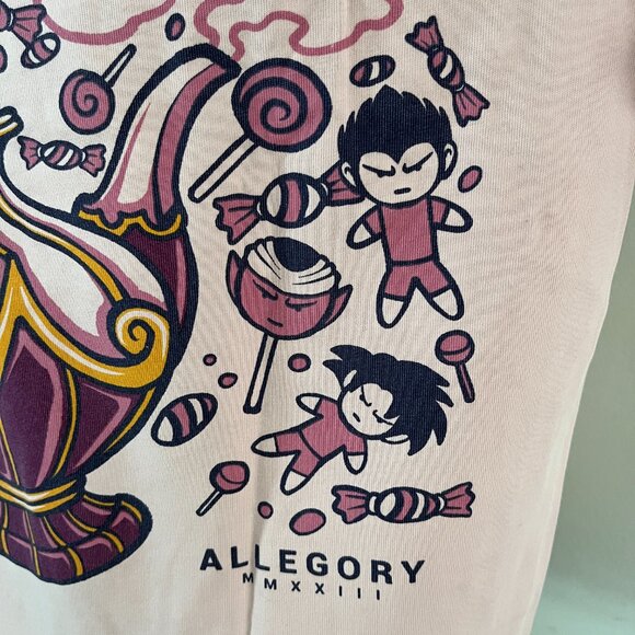 Allegory Sz S Threads of Tales Lmtd Ed Be Careful What You Wish For Graphic Tee - Picture 7 of 9